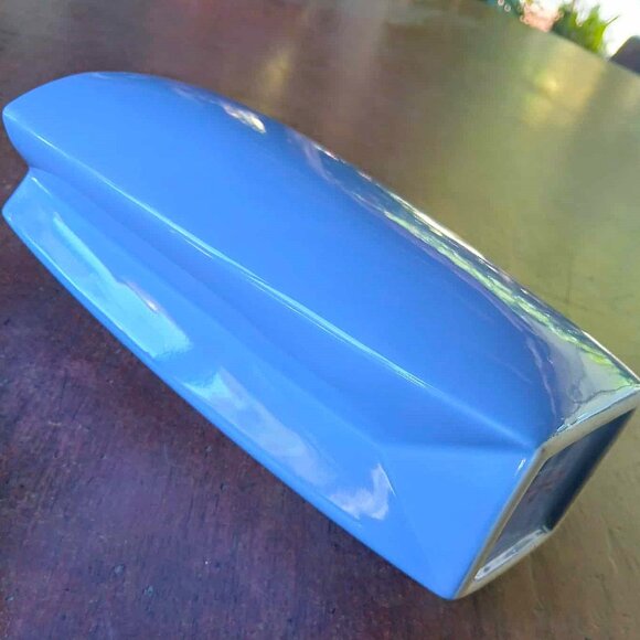 Iconic Lindt-Stymeist Colorways Post Modern Blue/Turquoise Vase - Picture 3 of 8